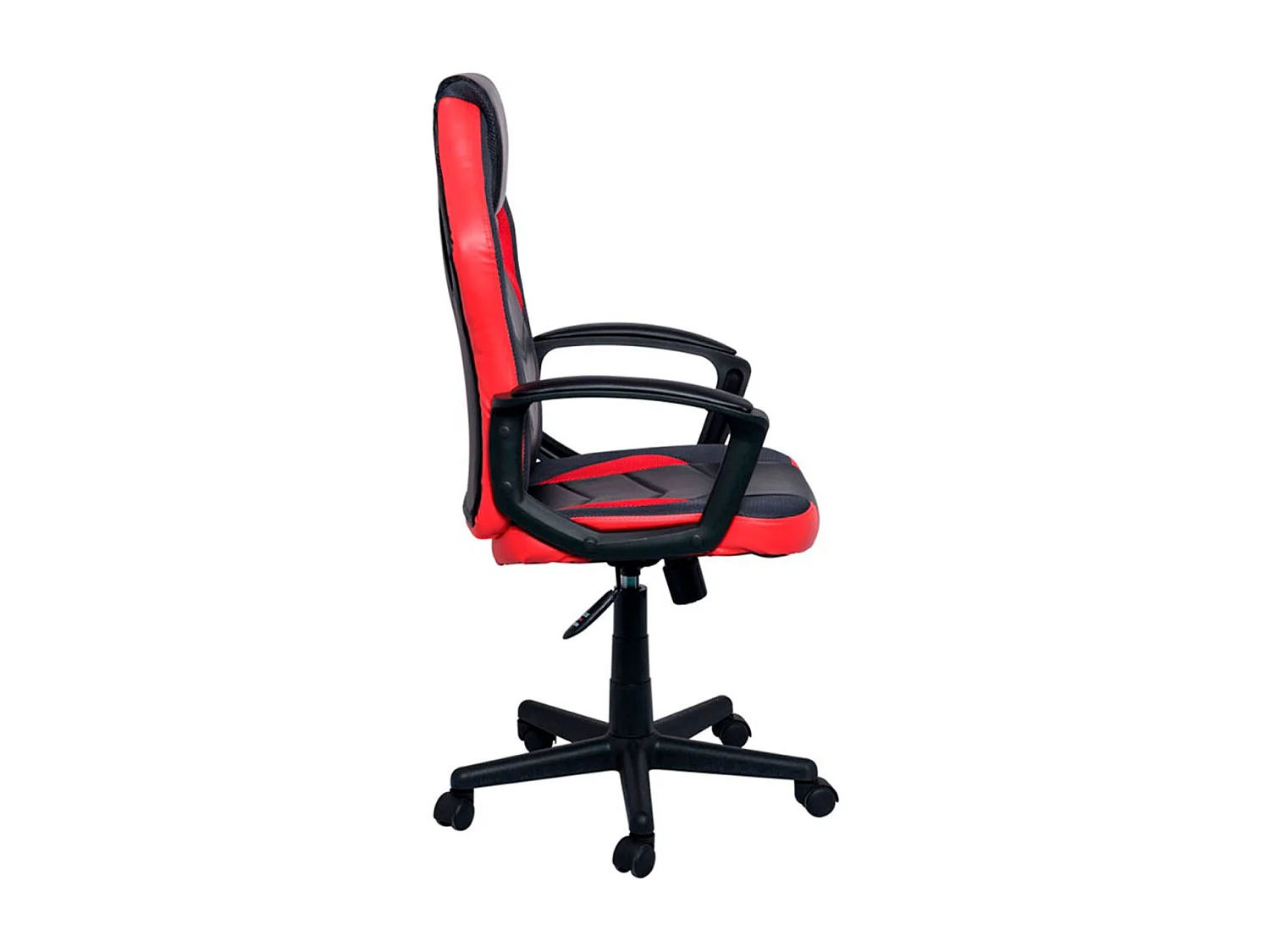 Silla Gaming Gunfire - Rojo y Negro - Máxima Ergonomía - Ideal para sesiones de Gaming