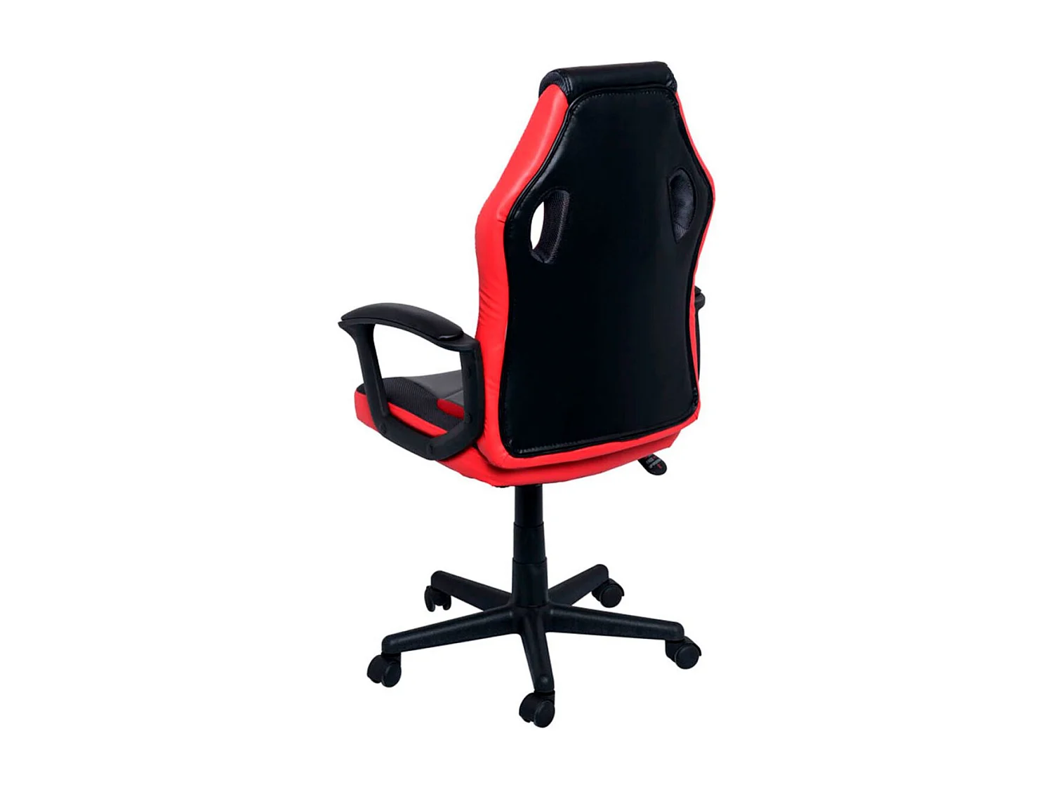 Silla Gaming Gunfire - Rojo y Negro - Máxima Ergonomía - Ideal para sesiones de Gaming