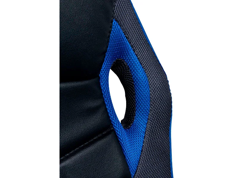 Silla Gaming Gunfire - Azul y Negro - Máxima Ergonomía - Ideal para sesiones de Gaming