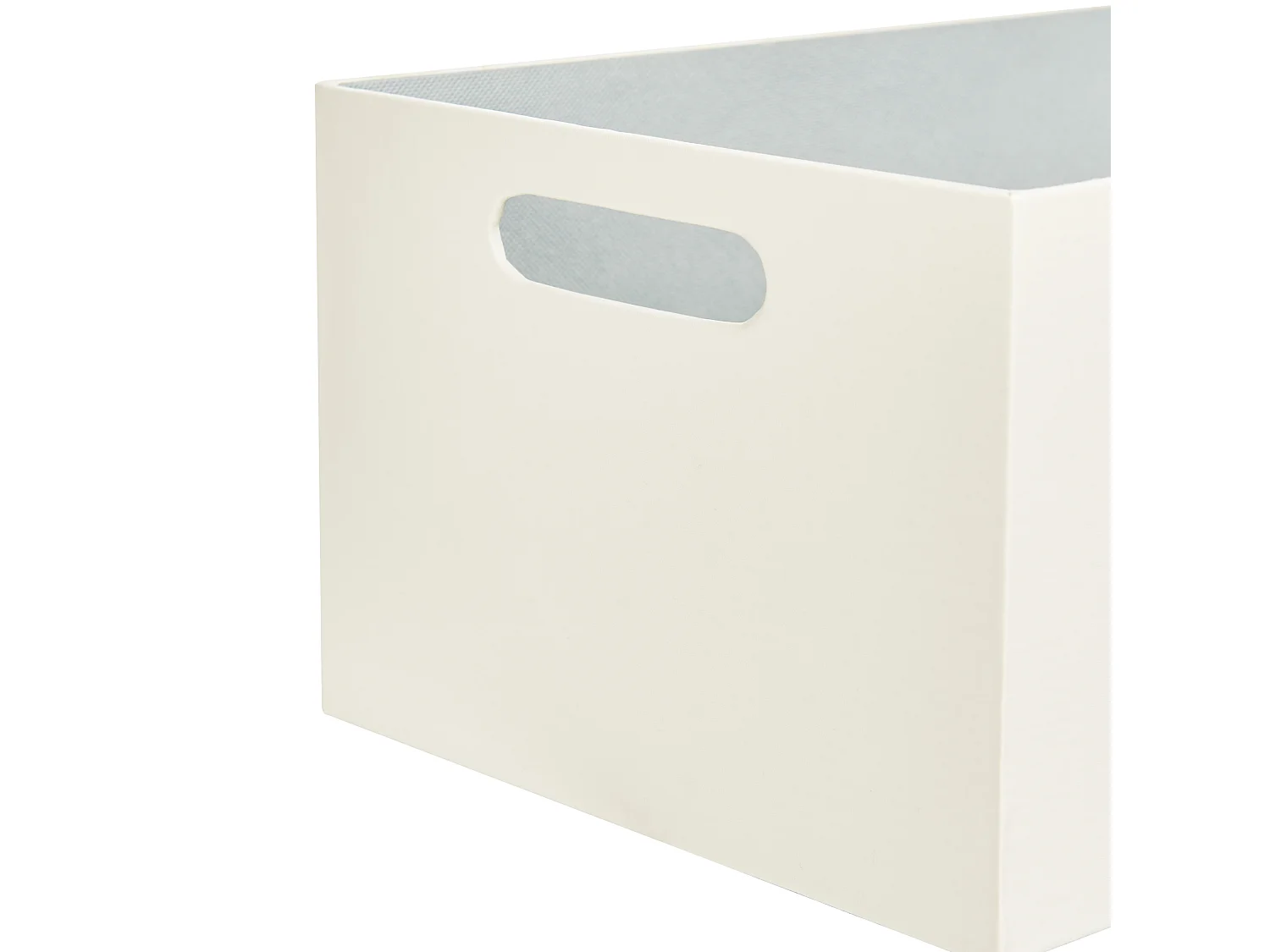 Lot de 3 boîtes LARSA Cuir PU Beige