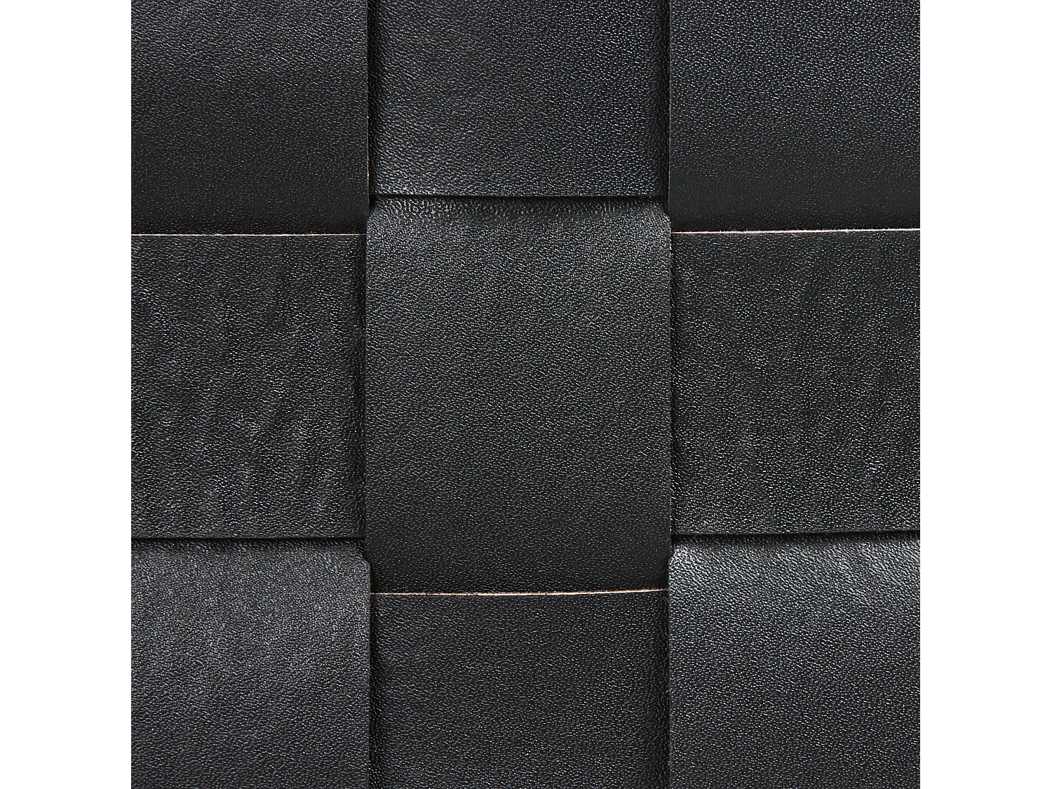 Lot de 2 paniers SIPPAR Cuir PU Noir