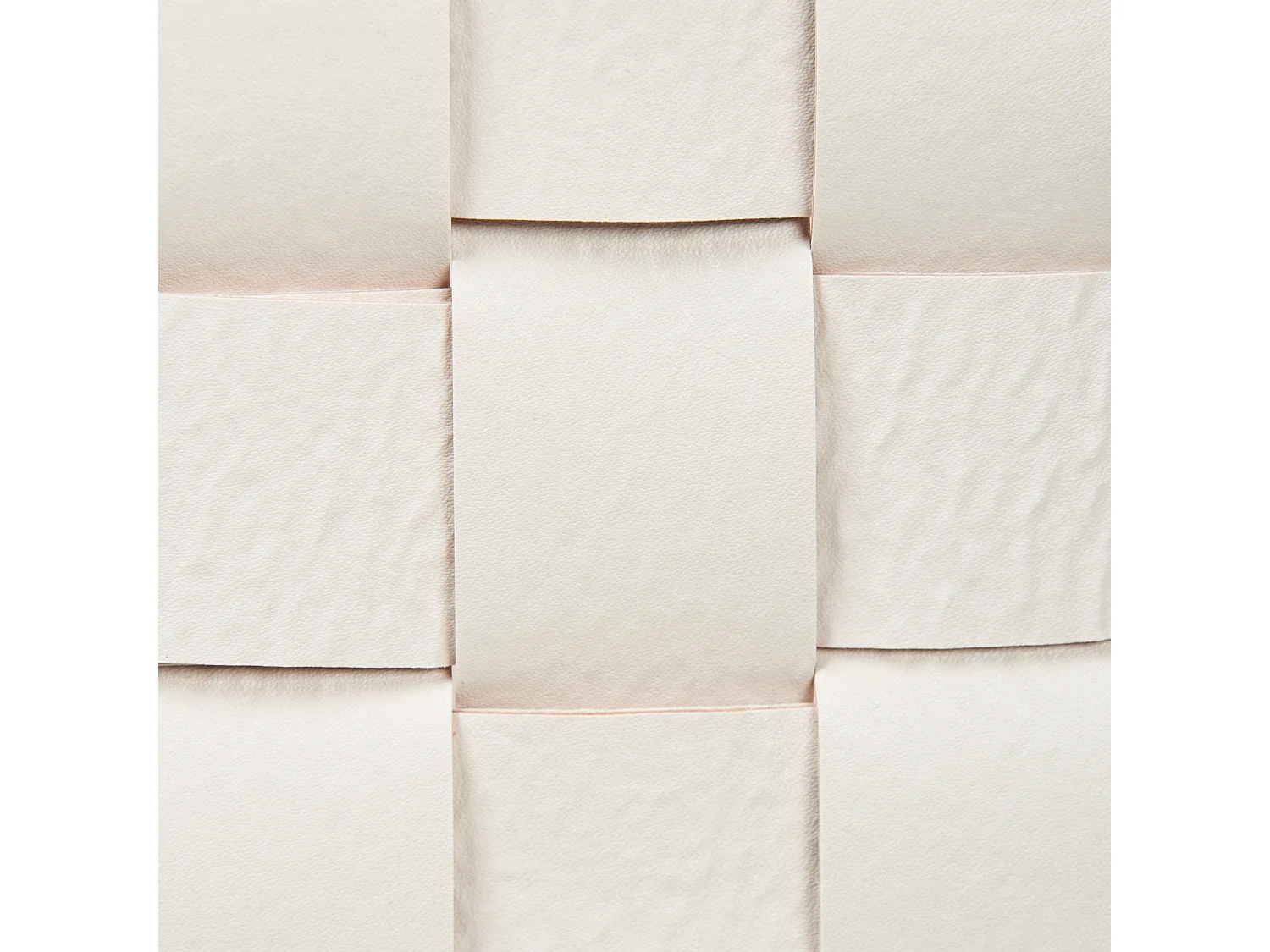 Aufbewahrungskorb 2er Set SIPPAR Kunstleder Beige