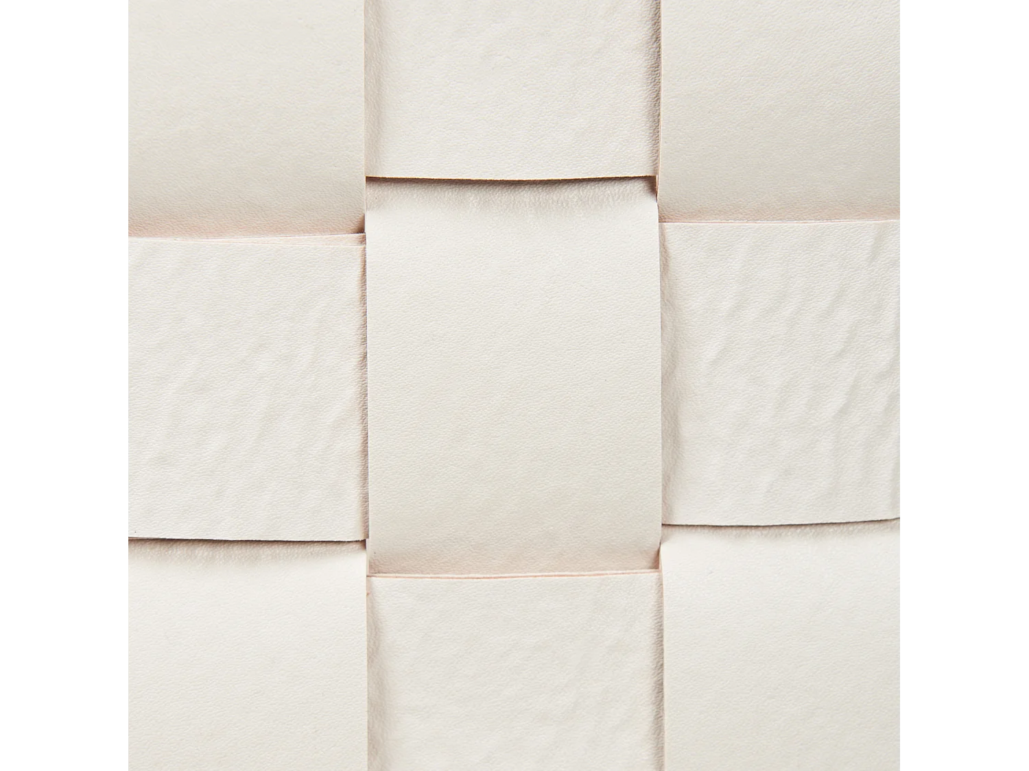 Aufbewahrungskorb 2er Set SIPPAR Kunstleder Beige