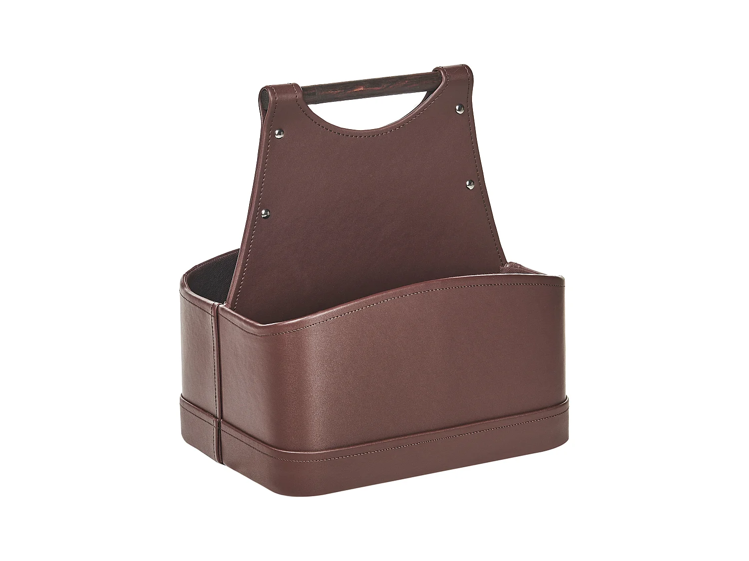 Panier URUK Cuir PU Marron