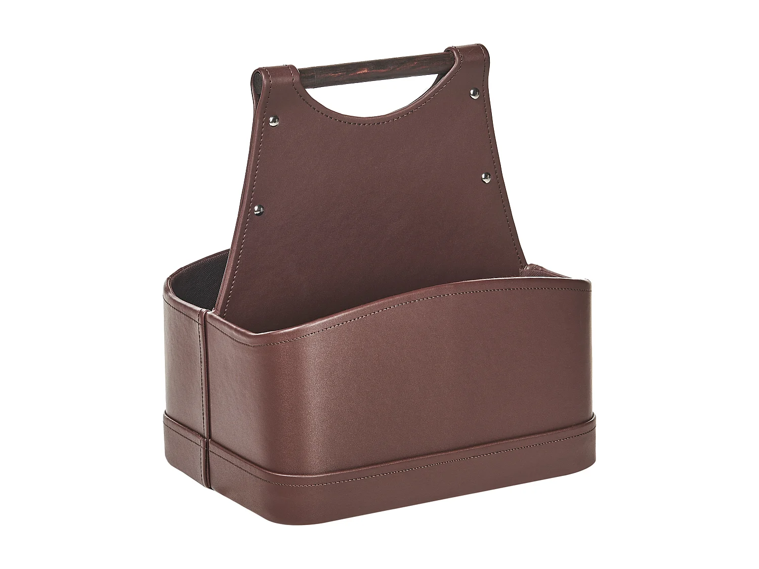 Panier URUK Cuir PU Marron