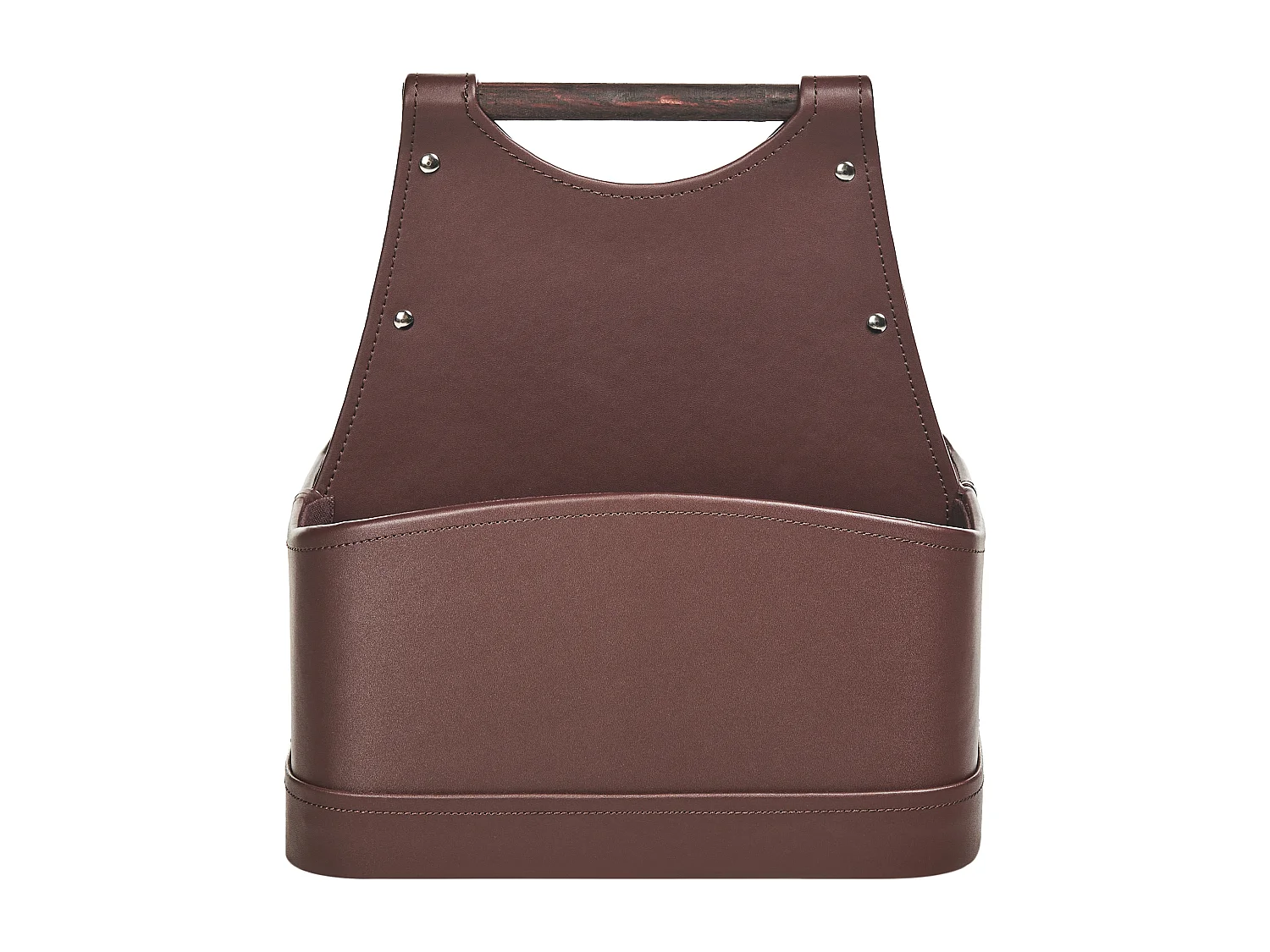 Panier URUK Cuir PU Marron