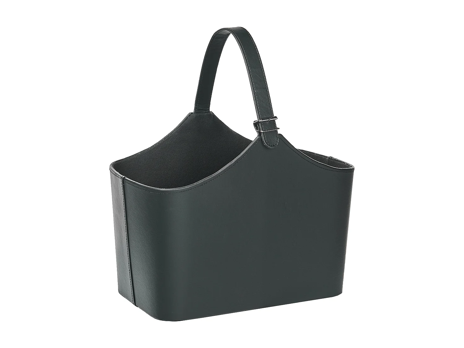 Panier ELAM Cuir PU Gris graphite
