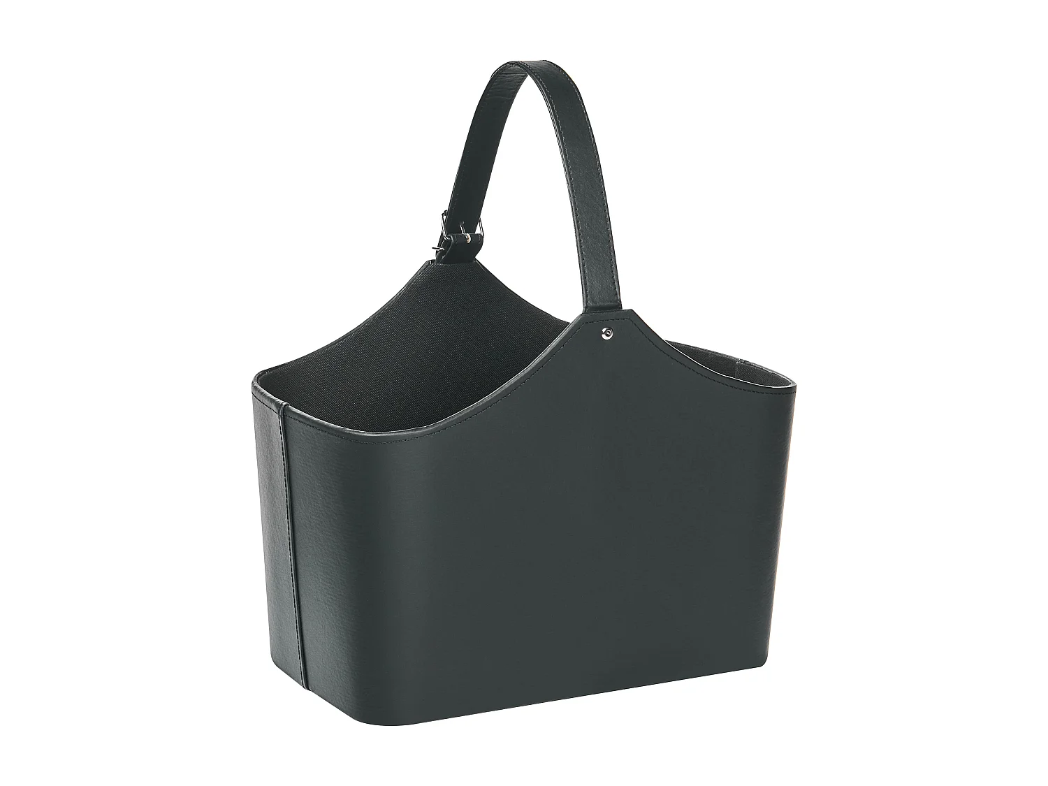 Panier ELAM Cuir PU Gris graphite