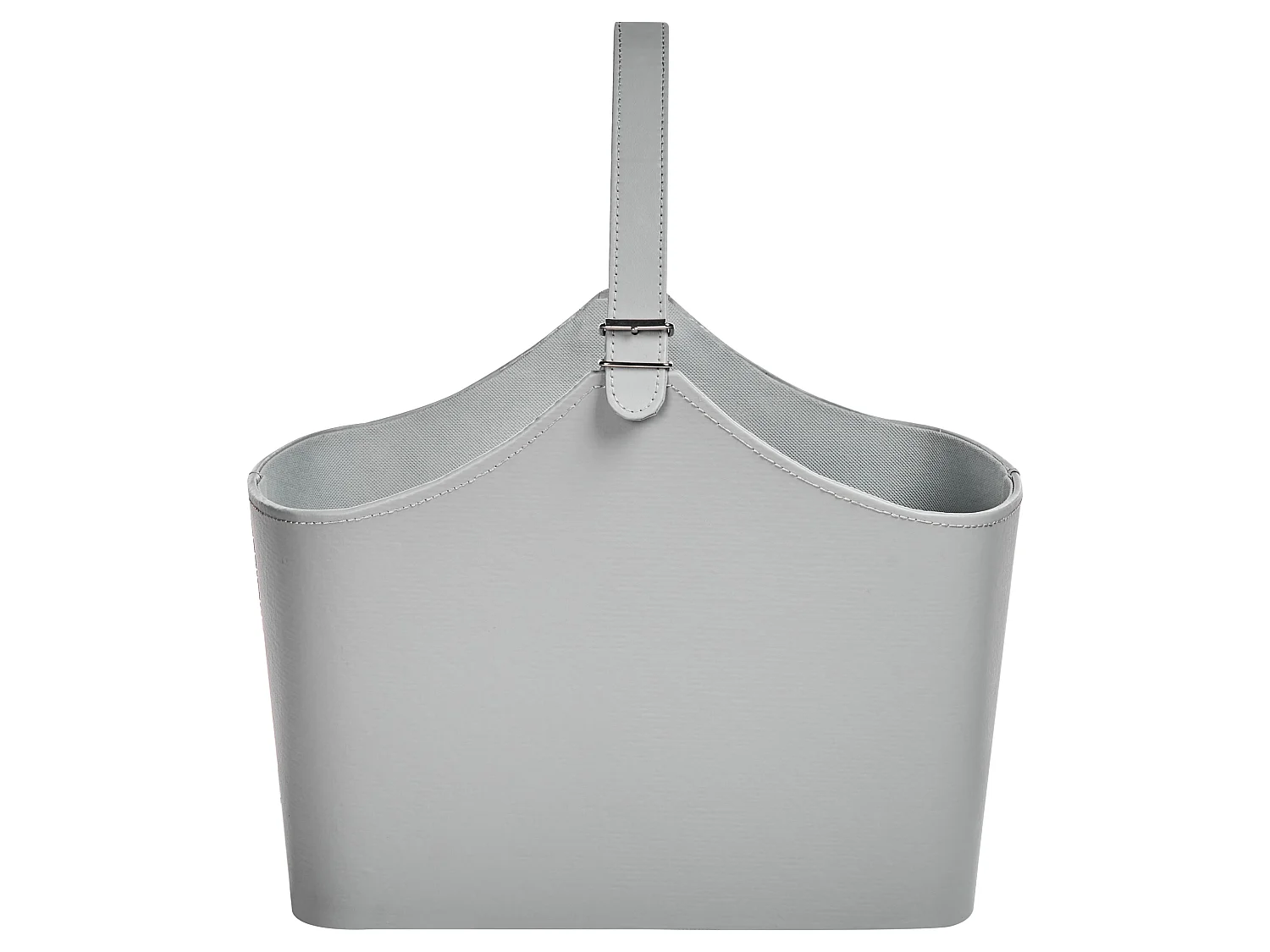 Basket ELAM Faux Leather Grey