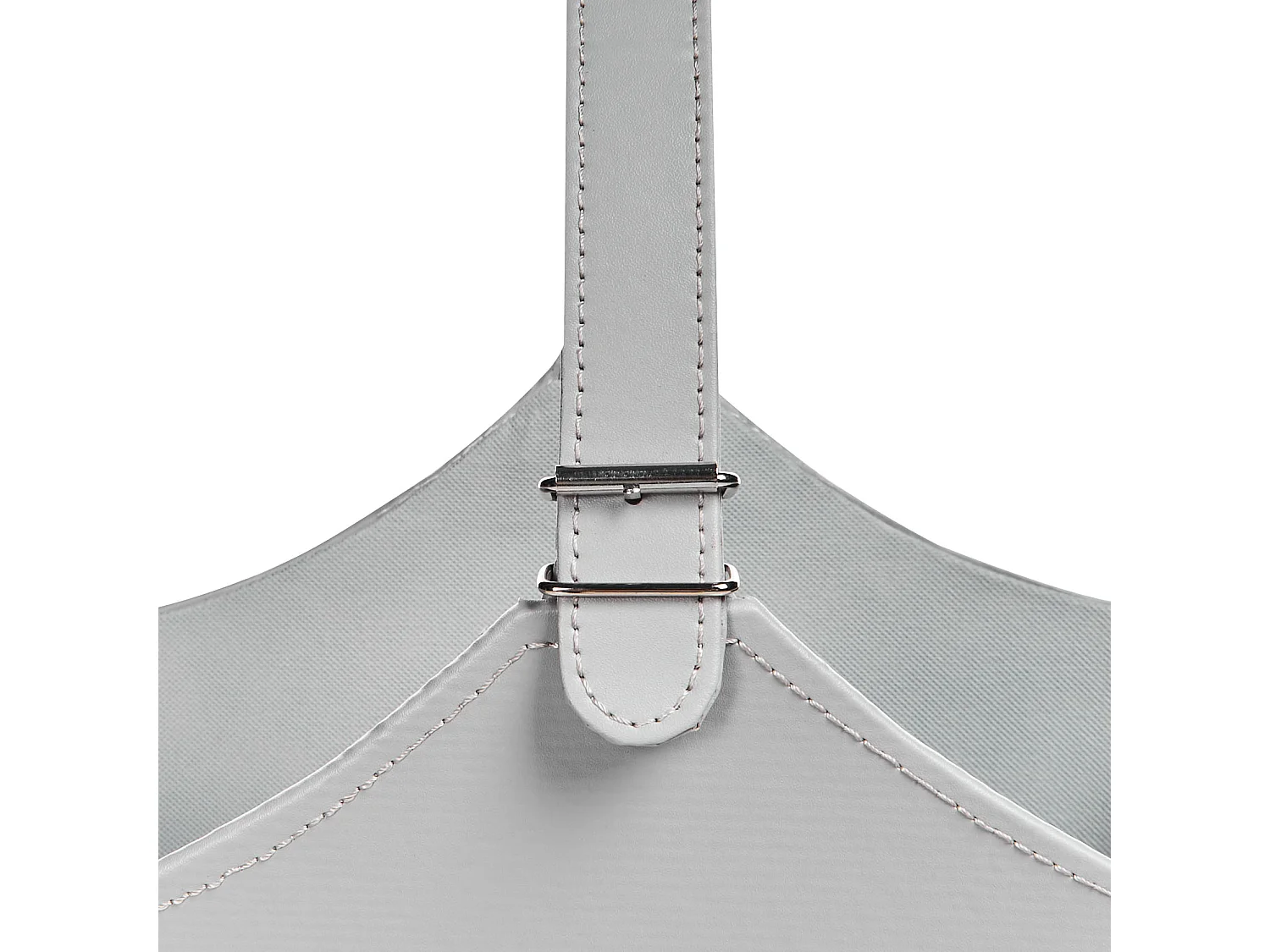 Basket ELAM Faux Leather Grey