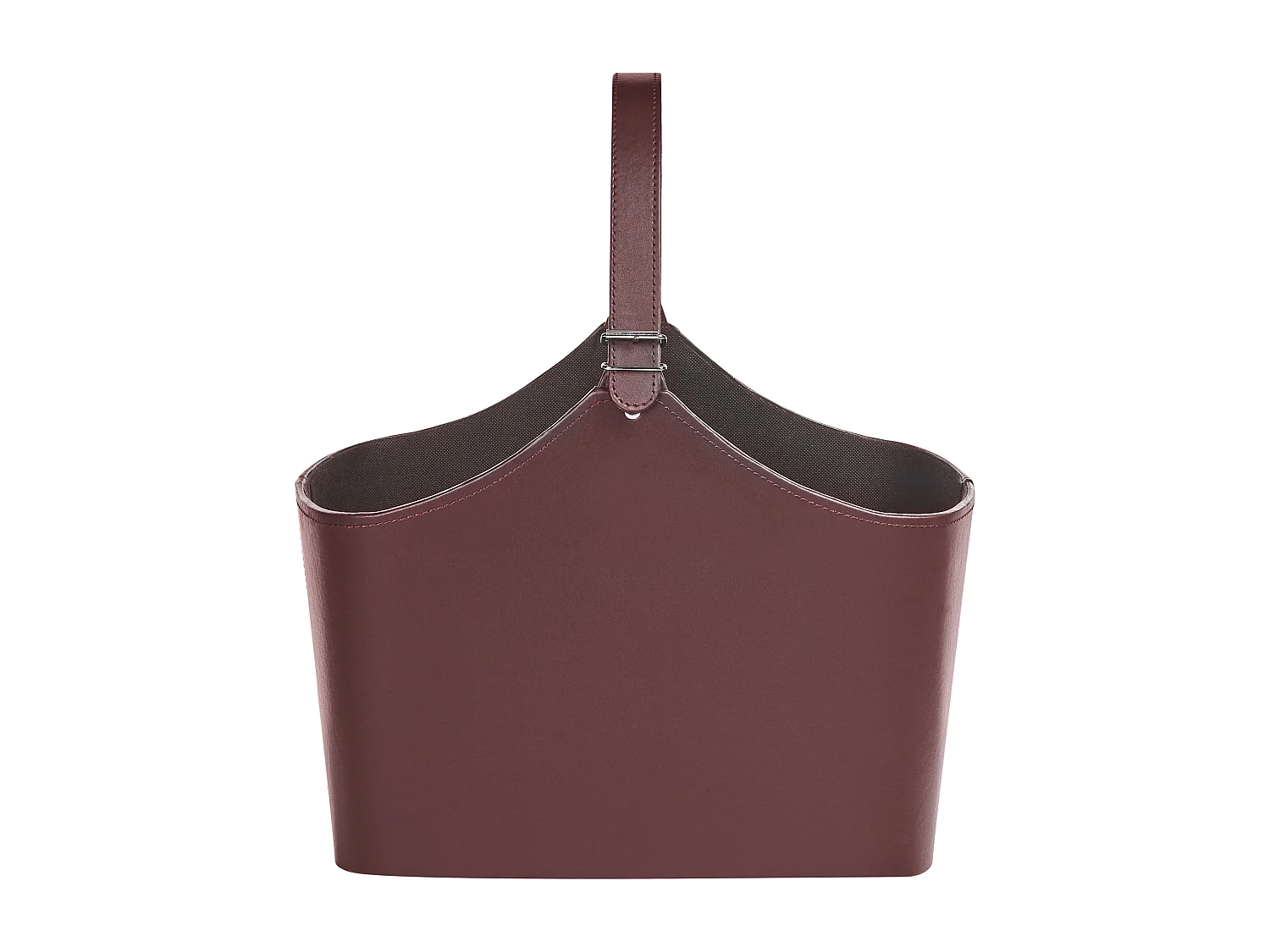 Aufbewahrungskorb ELAM Kunstleder Braun