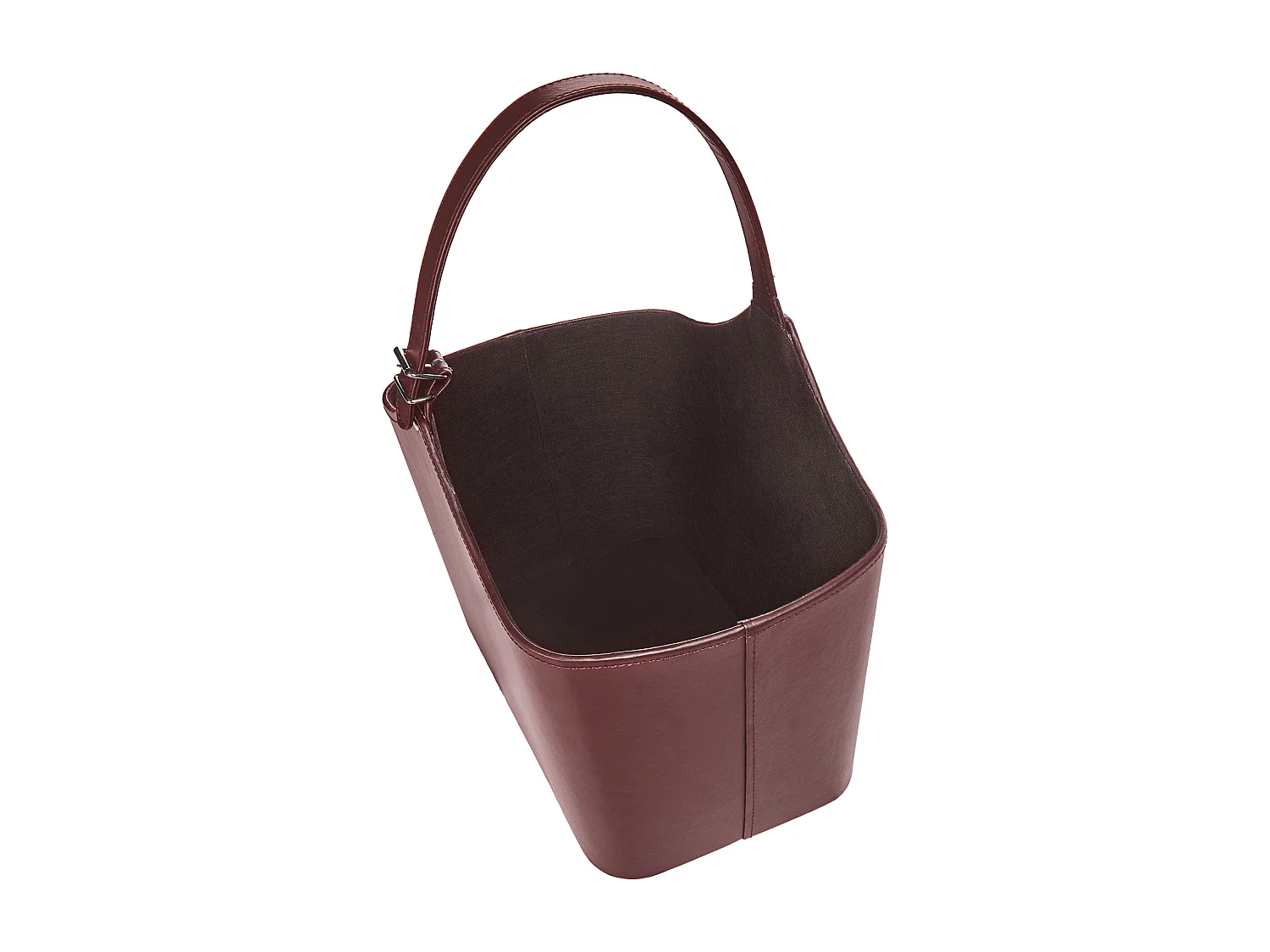 Aufbewahrungskorb ELAM Kunstleder Braun