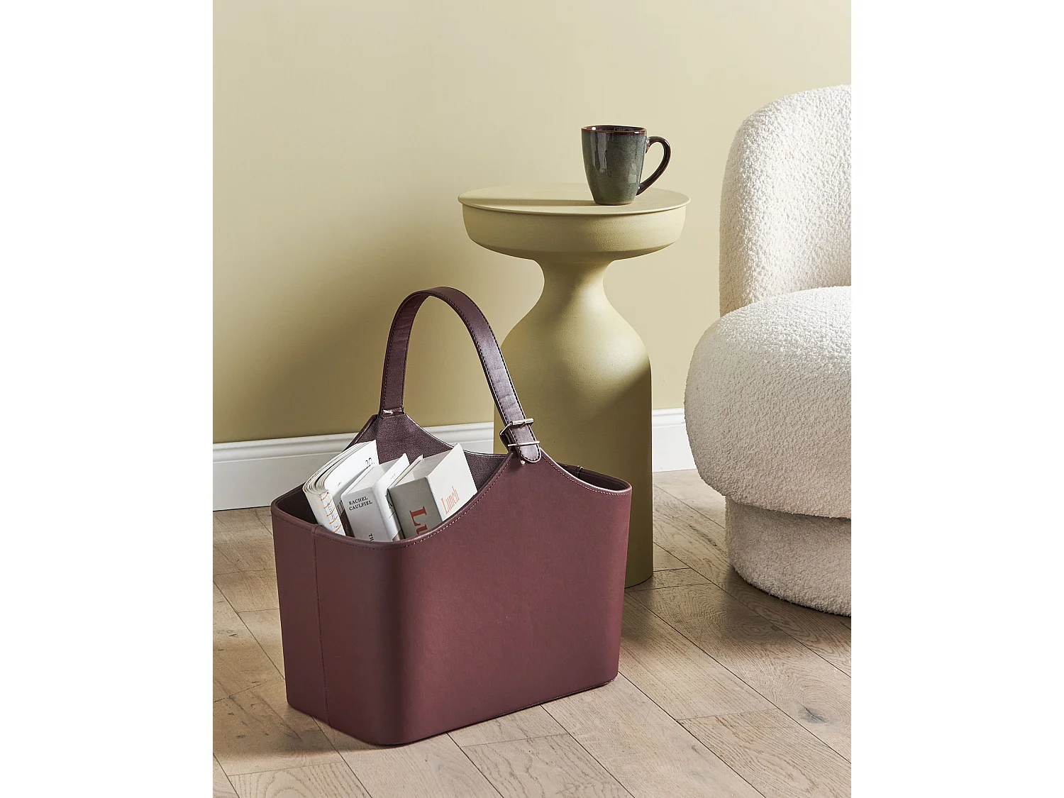 Mand ELAM Kunstleer Bruin