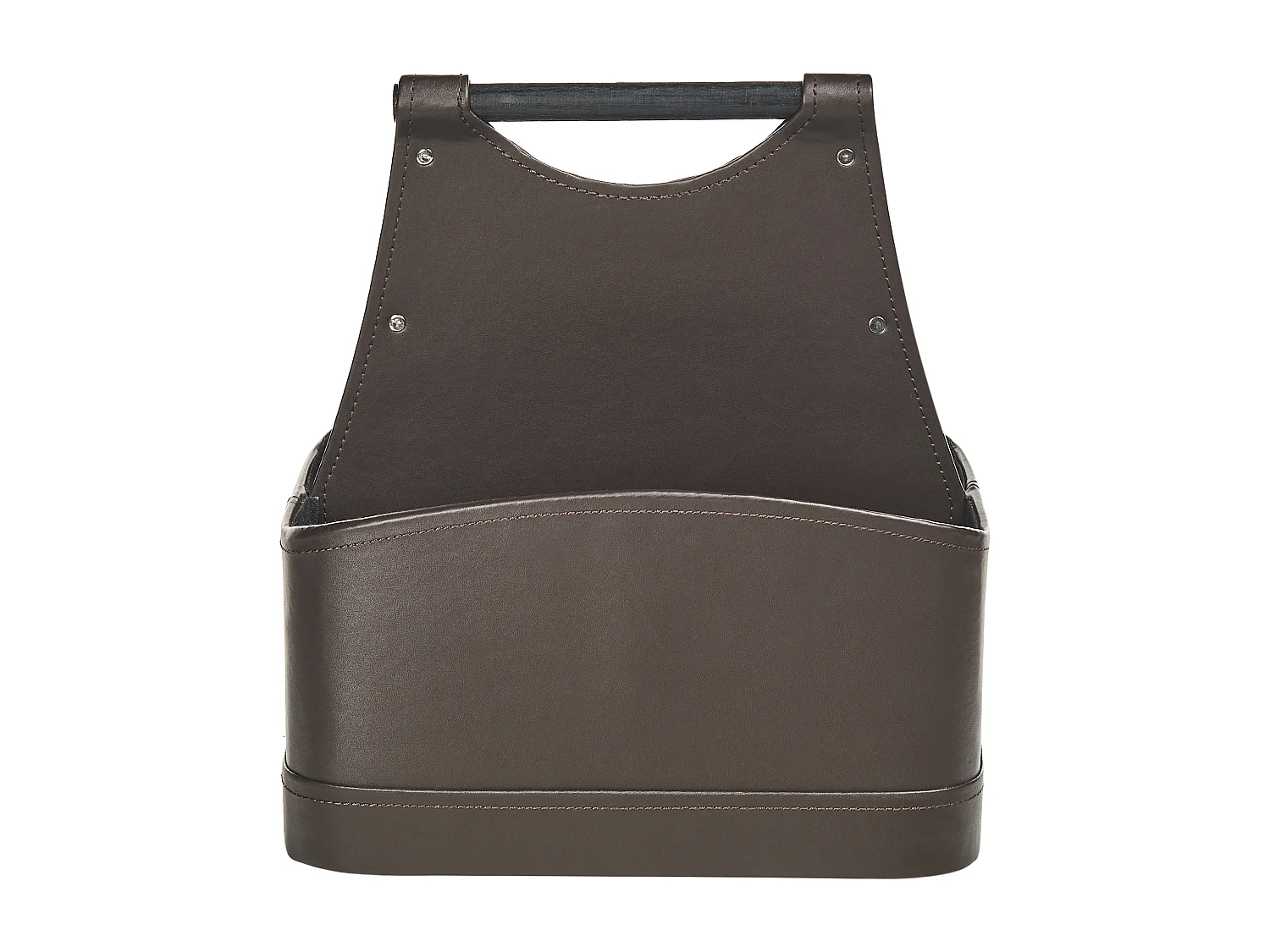 Cestino URUK Pelle sintetica Marrone scuro