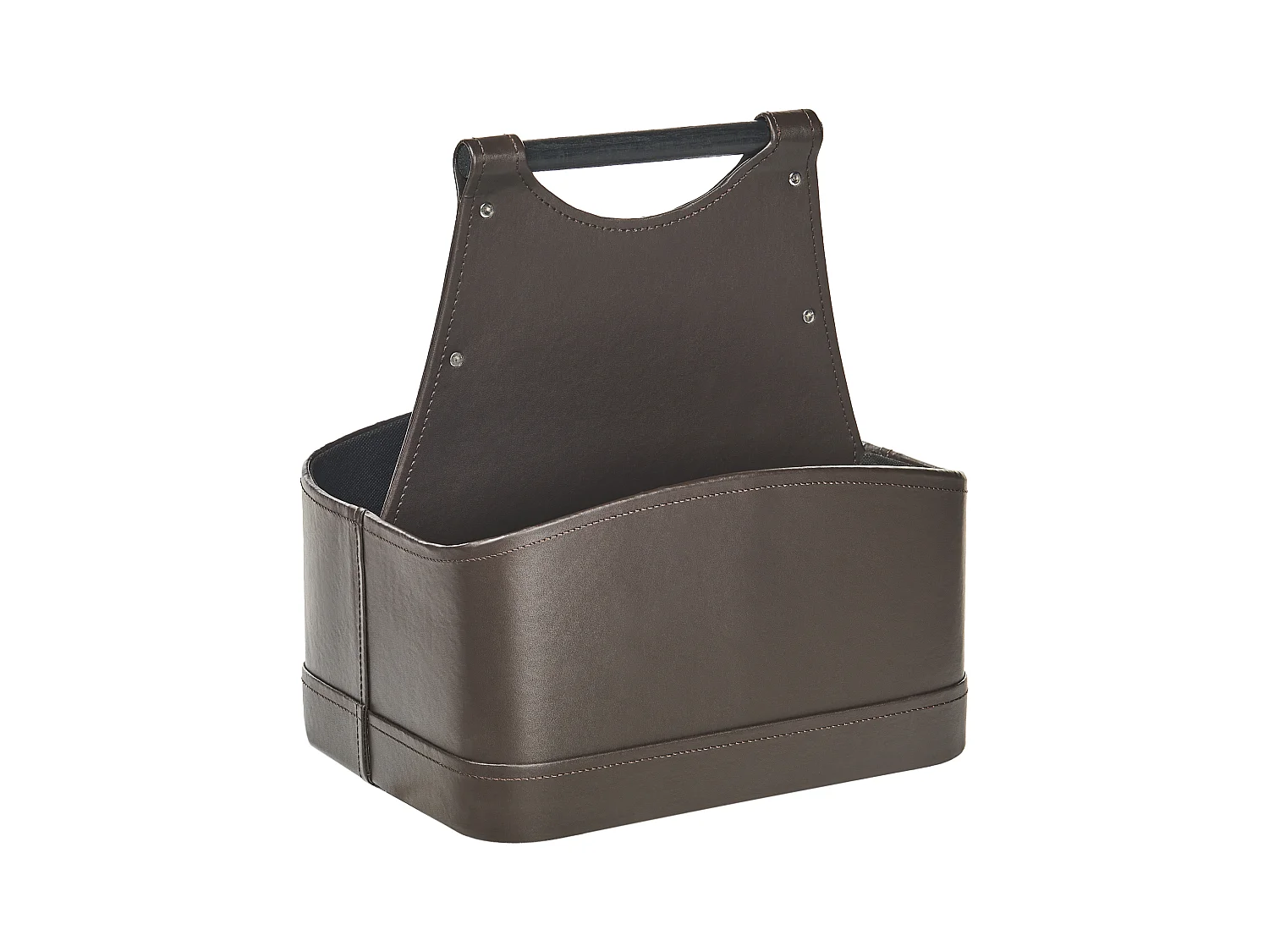 Panier URUK Cuir PU Marron foncé
