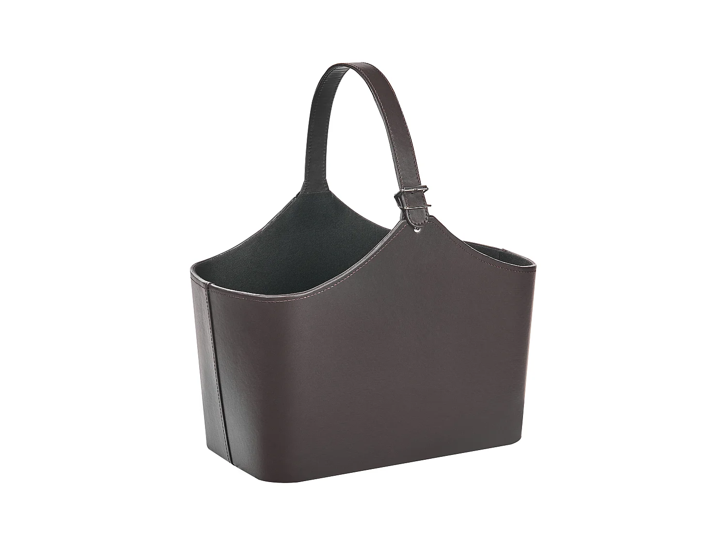 Panier ELAM Cuir PU Marron foncé