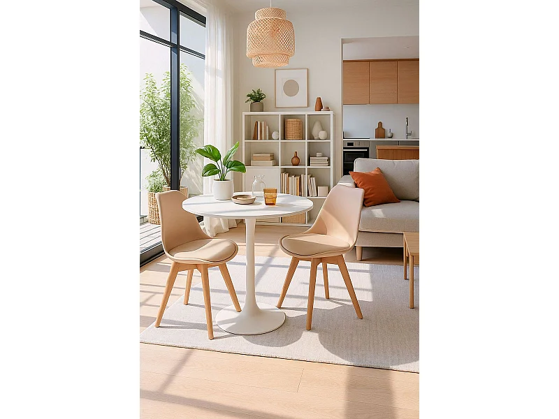 Sillas Comedor - Silla Synk Basic - Beige Tapioca