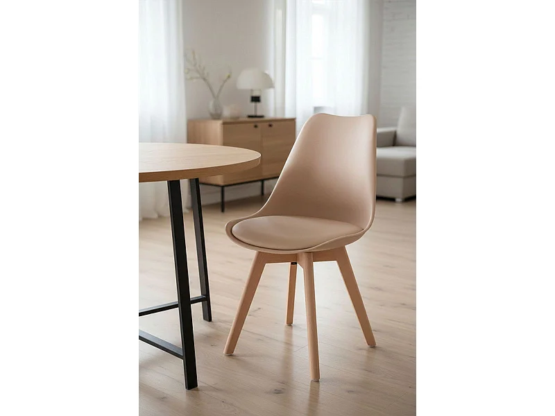 Sillas Comedor - Silla Synk Basic - Beige Tapioca
