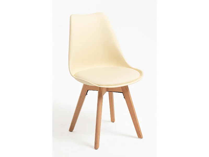 Packs Sillas Comedor - Pack 6 Sillas Synk Basic - Marfil