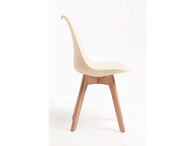 Sillas Comedor - Silla Synk Basic - Marfil