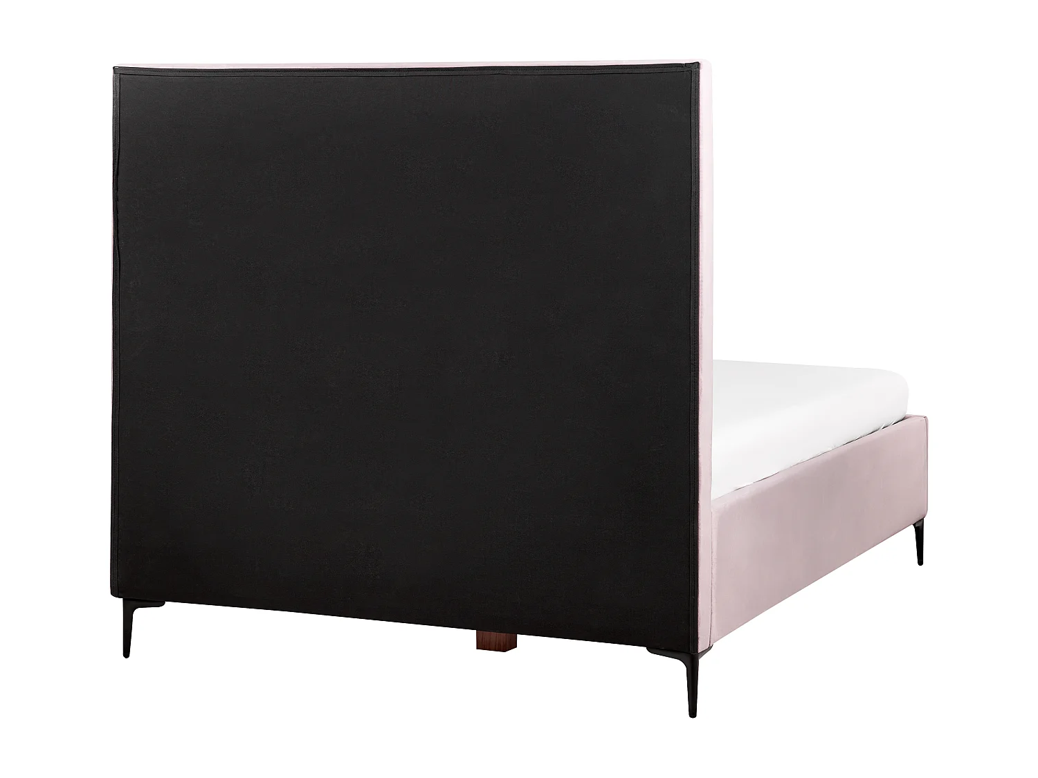 Bed met opbergruimte Fluweel SEZANNE 140 x 200 cm Roze