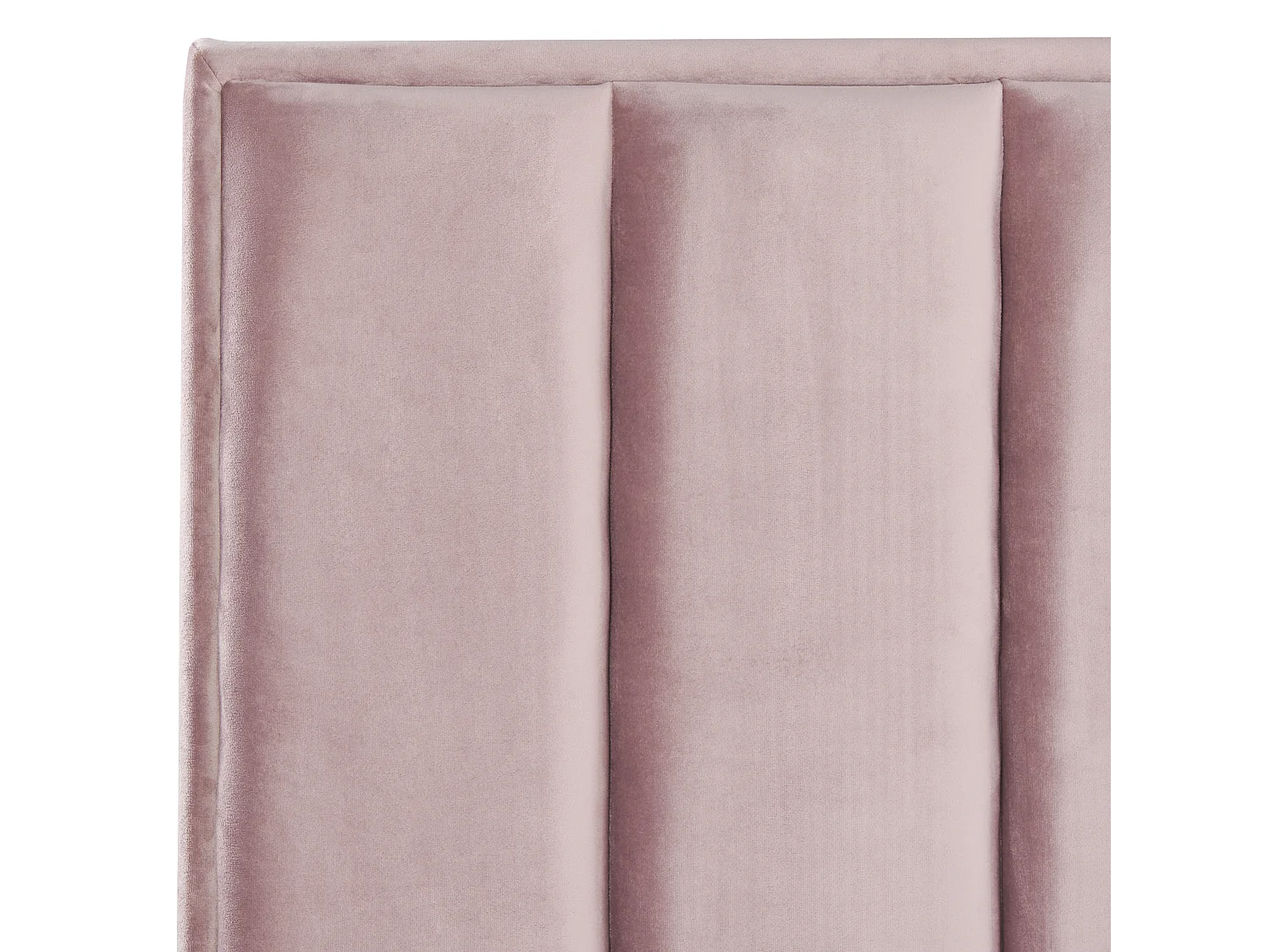 Bed met opbergruimte Fluweel SEZANNE 180 x 200 cm Roze