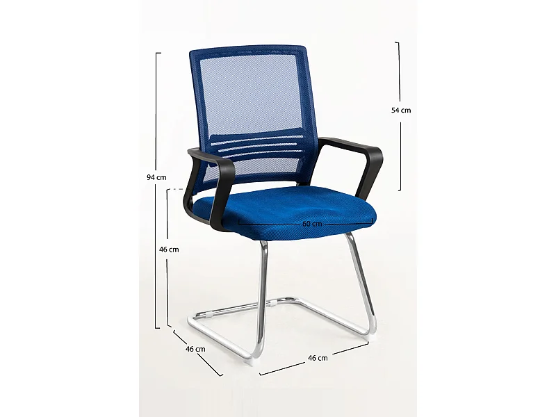 Silla de Oficina sin ruedas Confidente Kole - Máxima Ergonomía - Ideal para Escritorio y Gaming