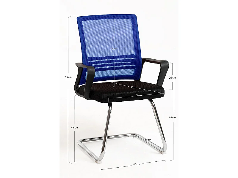 Silla de Oficina sin ruedas Confidente Kole - Máxima Ergonomía - Ideal para Escritorio y Gaming