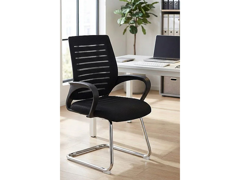 Silla de Oficina sin ruedas Confidente Binet - Máxima Ergonomía - Ideal para Escritorio y Gaming