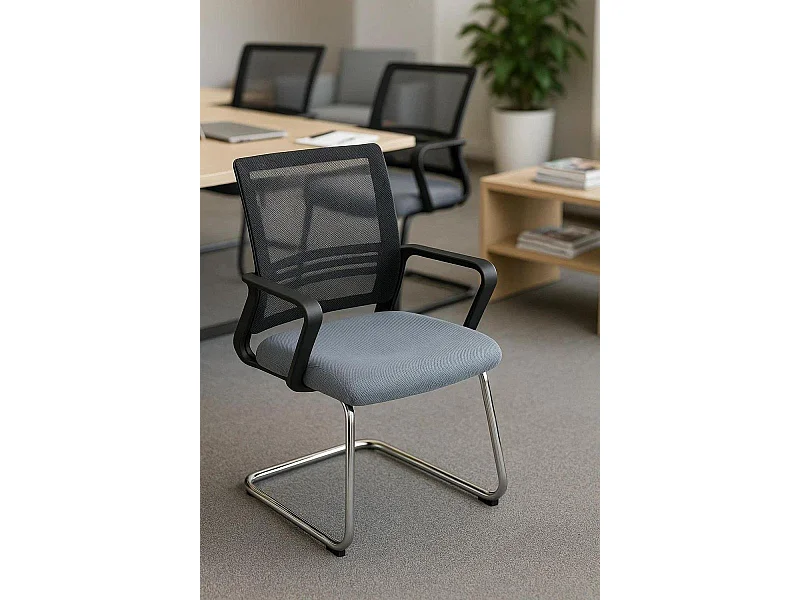 Silla de Oficina sin ruedas Confidente Kole - Máxima Ergonomía - Ideal para Escritorio y Gaming