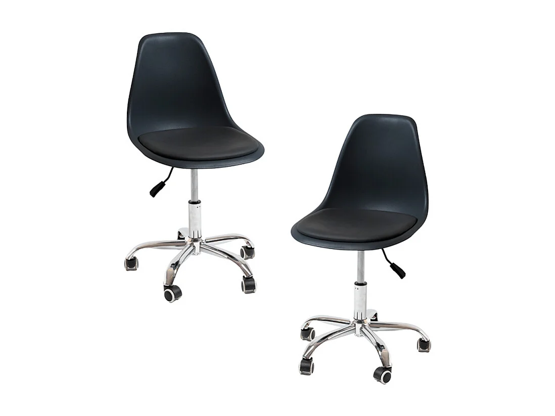 Packs Sillas - Pack 2 Sillas Dami Office - Negro