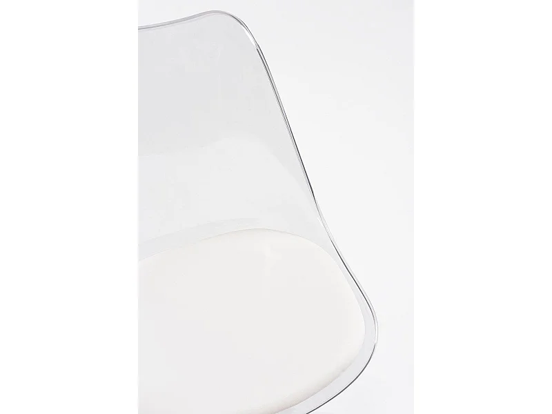 Silla de Oficina Blanca Neo Transparente - Máxima Ergonomía - Ideal para Escritorio y Gaming