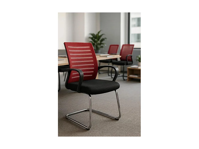Silla de Oficina sin ruedas Confidente Binet - Máxima Ergonomía - Ideal para Escritorio y Gaming