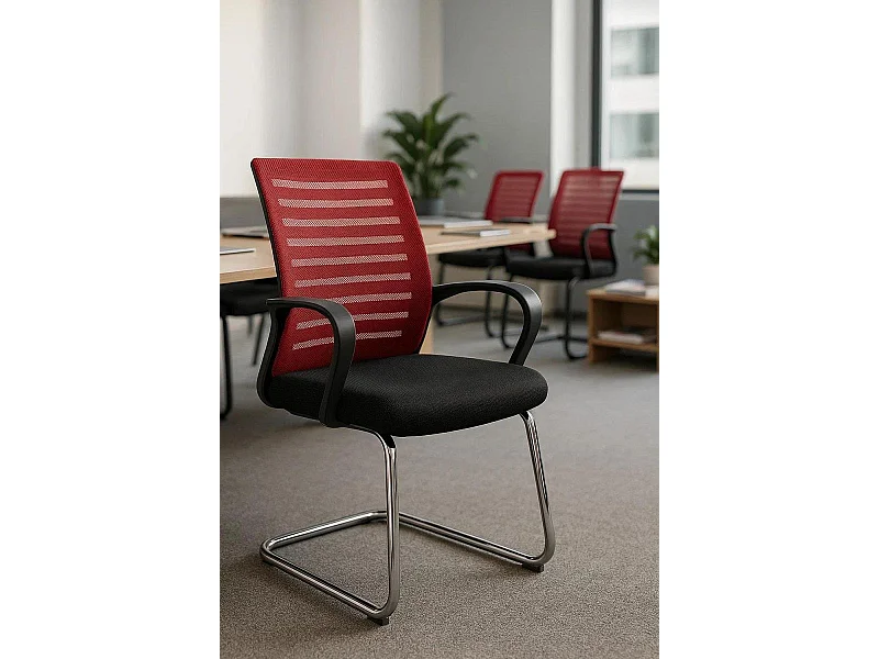 Silla de Oficina sin ruedas Confidente Binet - Máxima Ergonomía - Ideal para Escritorio y Gaming