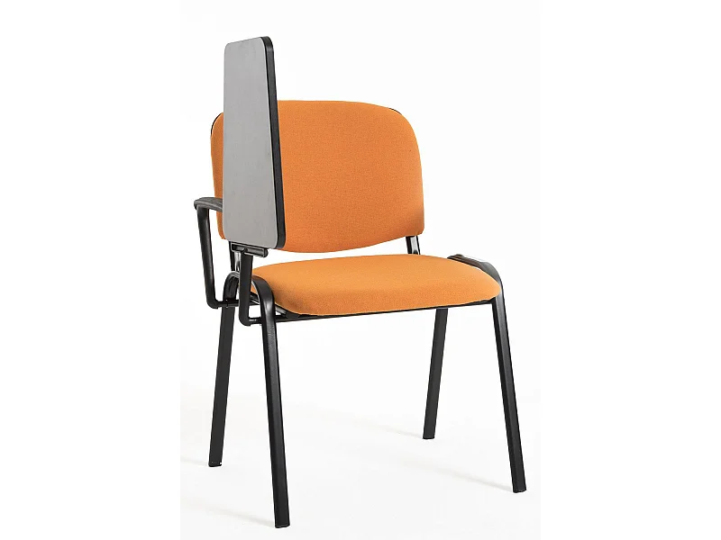 Pack 4 Sillas de Oficina sin ruedas ni brazos Ofis con Pala - Máxima Ergonomía - Ideal para Escritorio y Gaming