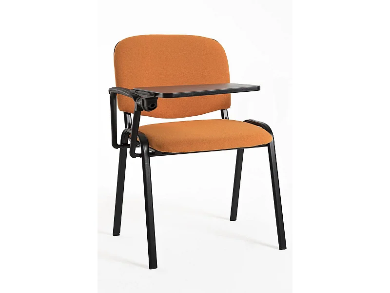 Pack 4 Sillas de Oficina sin ruedas ni brazos Ofis con Pala - Máxima Ergonomía - Ideal para Escritorio y Gaming