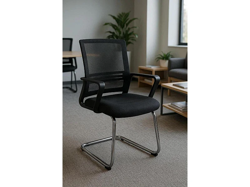 Silla de Oficina sin ruedas Confidente Kole - Máxima Ergonomía - Ideal para Escritorio y Gaming