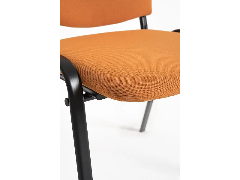 Pack 4 Sillas de Oficina sin ruedas ni brazos Ofis - Máxima Ergonomía - Ideal para Escritorio y Gaming