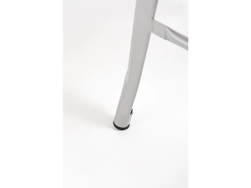 Taburetes Bajos - Taburete Torix Bajo Madera Natural - Gris metalizado