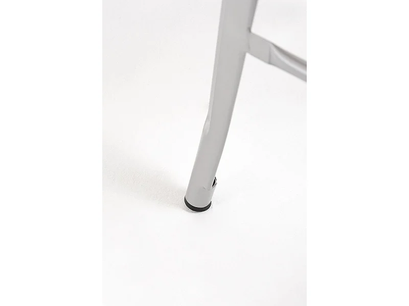 Taburetes Bajos - Taburete Torix Bajo Madera Natural - Gris metalizado