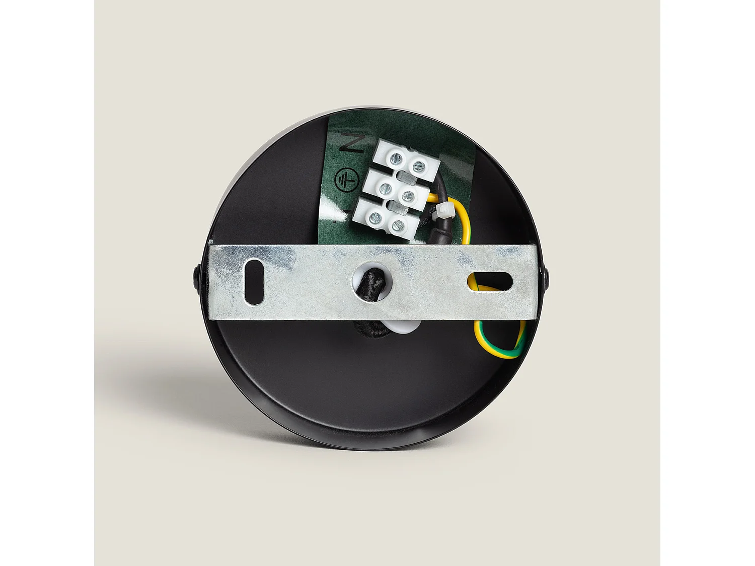 Suspension Métal et Liège Krobia Brun