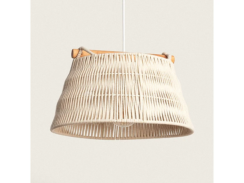 Lámpara Colgante Cuerda Serine Beige