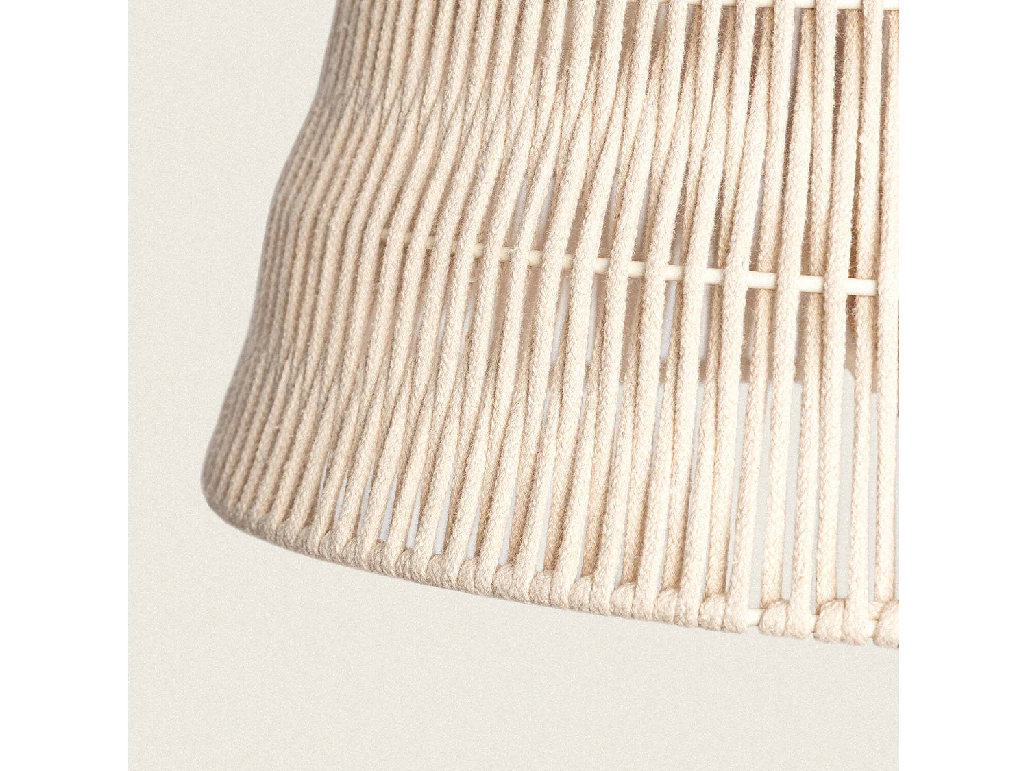 Lámpara Colgante Cuerda Serine Beige