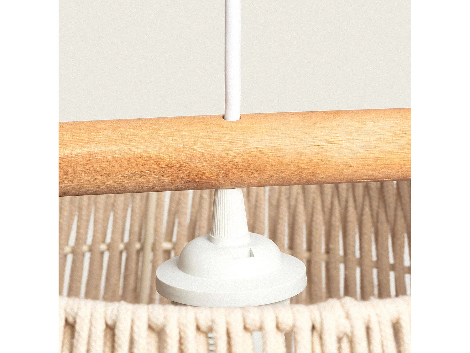 Lámpara Colgante Cuerda Serine Beige