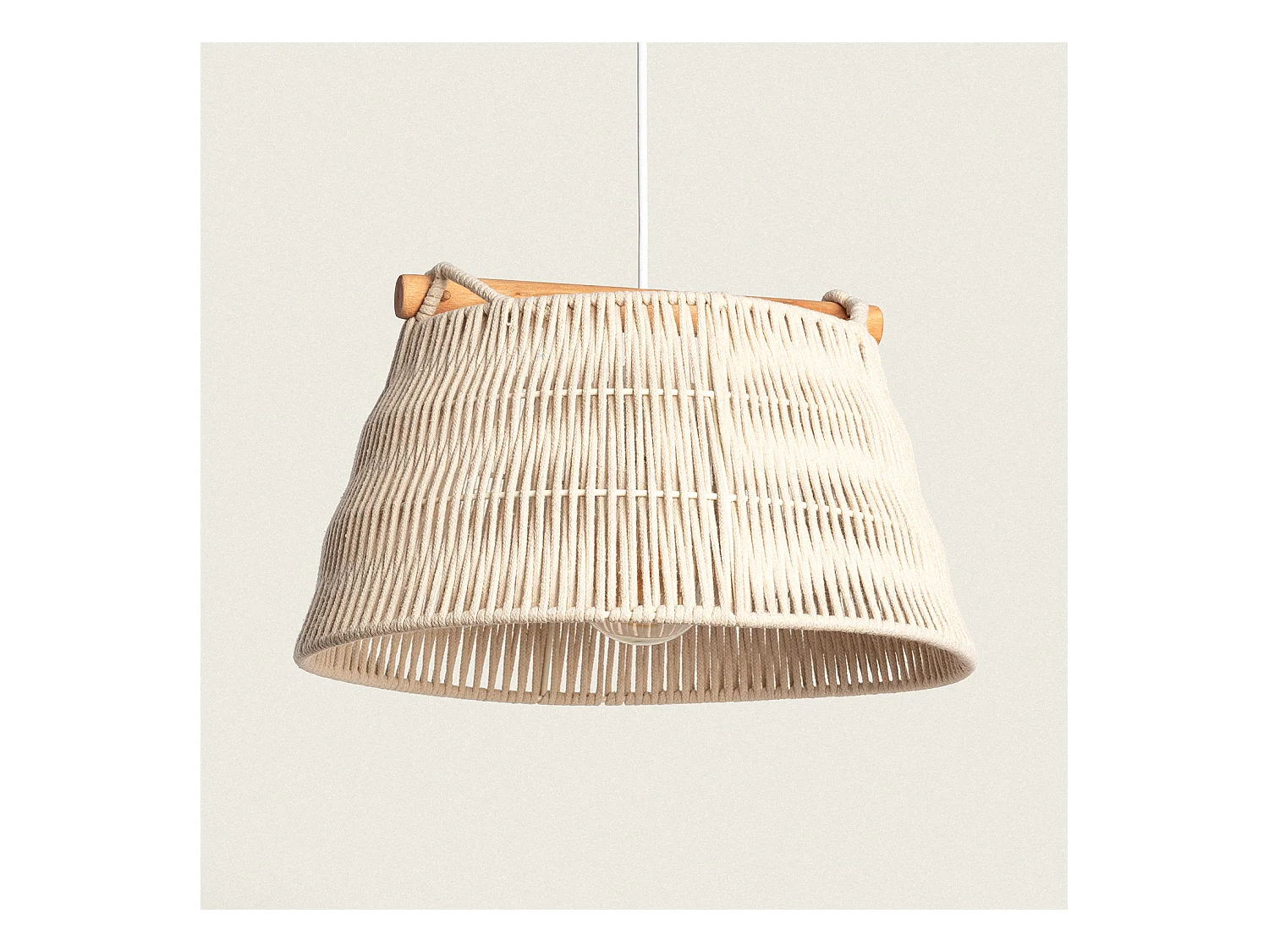 Suspension Corde Nerine Beige