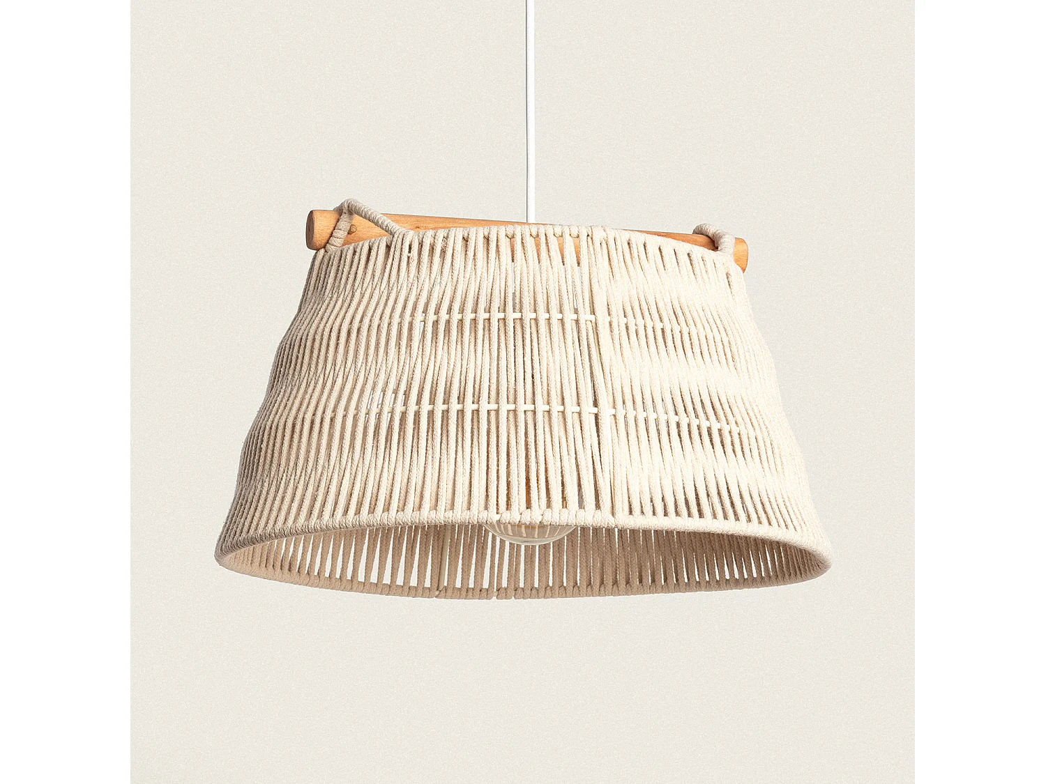 Suspension Corde Nerine Beige