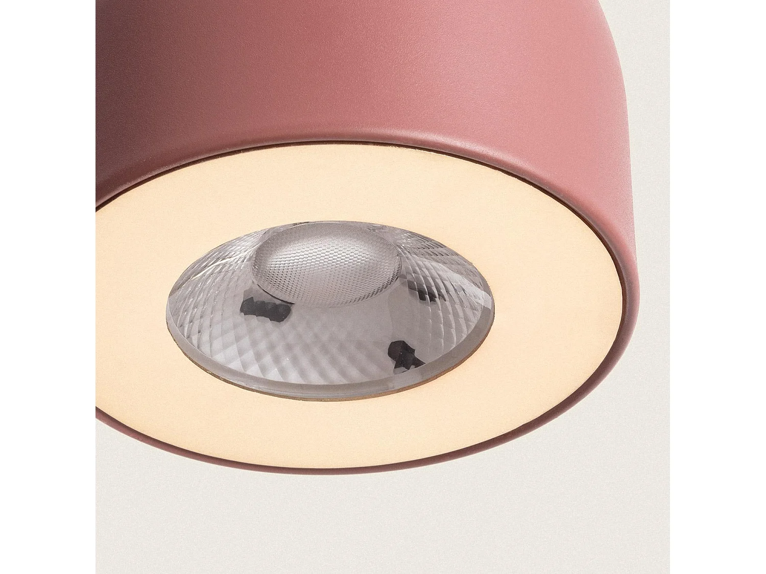 Suspension LED 8W Métal Hauteur Réglable Arya  Brun