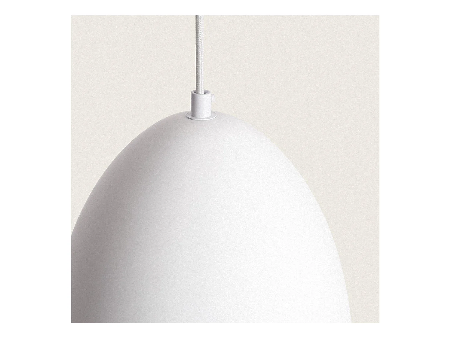 Lampada a Sospensione Gesso Dumion Grigio Pietra