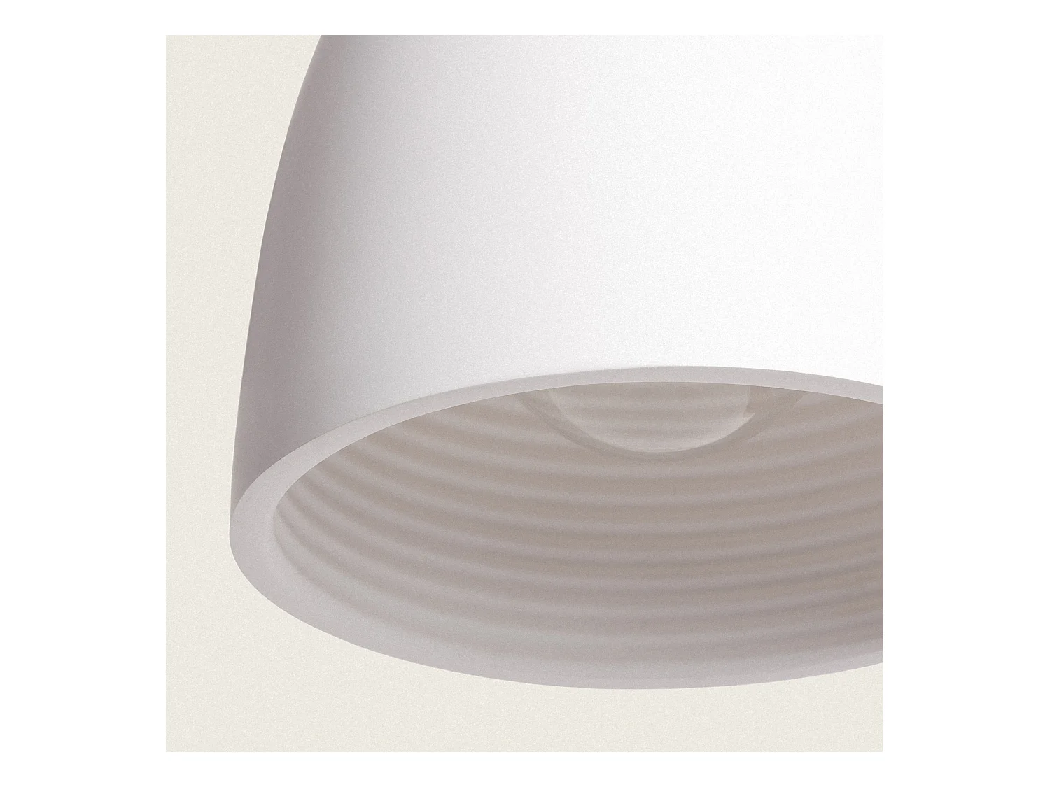 Lampada a Sospensione Gesso Dumion Grigio Pietra