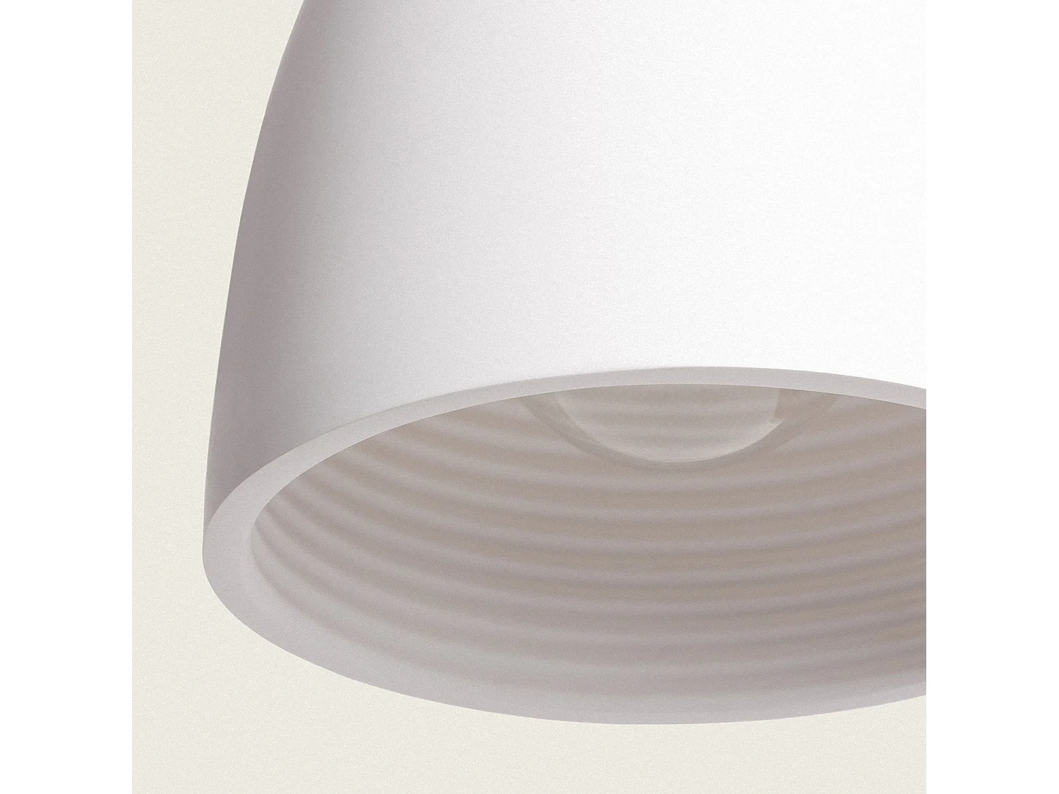 Suspension Plâtre Dumion Gris Pierre